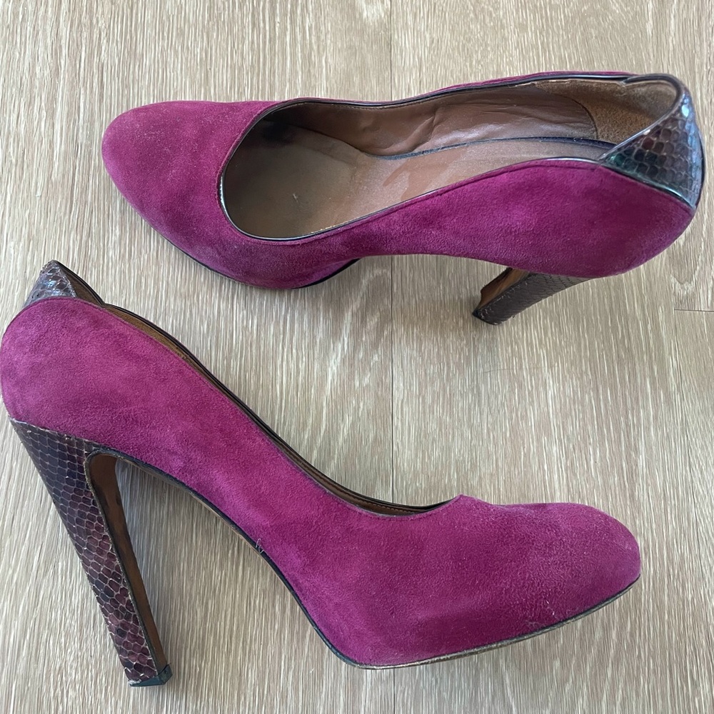 Donald Pliner Dawn Snakeskin Pump